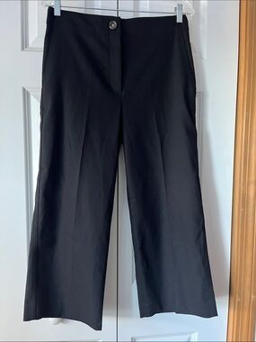 Ann Taylor Black Wide Leg Pants